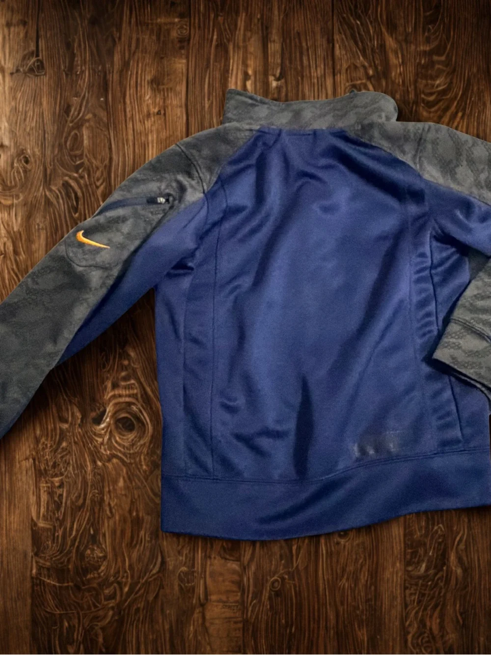 Nike Dri-Fit West Virginia Moutaineers Full Zip Jacket Youth Medium WVU